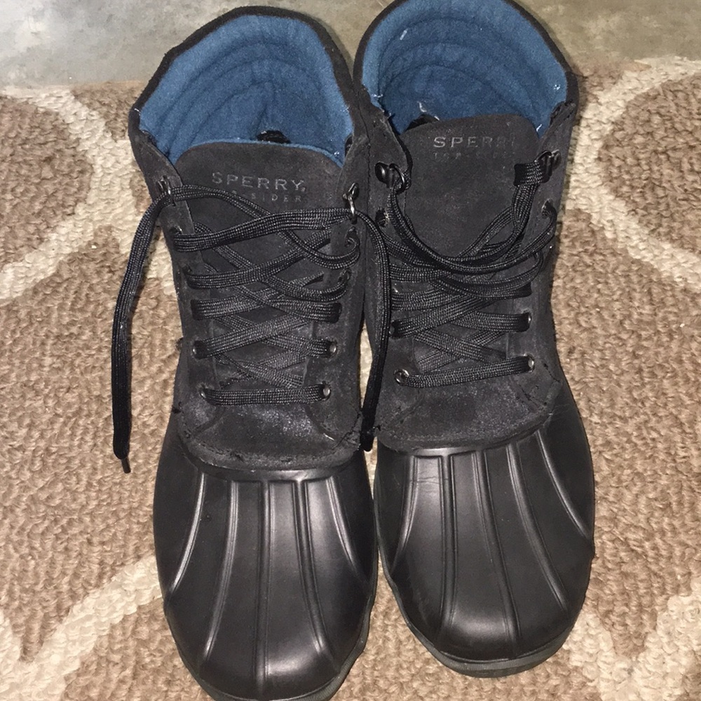 Men’s sperry top sider rain boots